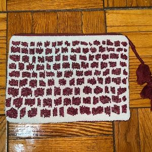 Anthropologie Beaded Clutch